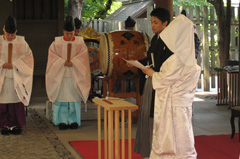 伊勢山皇大神宮 神前式セレモニー